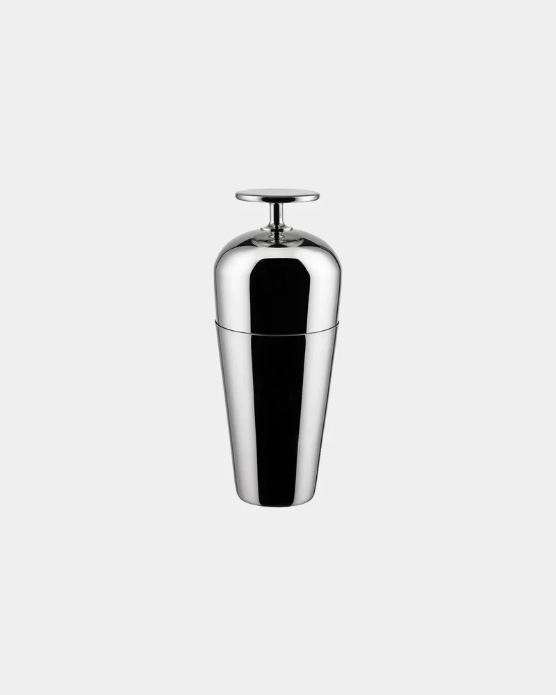 Shaker acier inoxydable Alessi The Tending Box à personnaliser