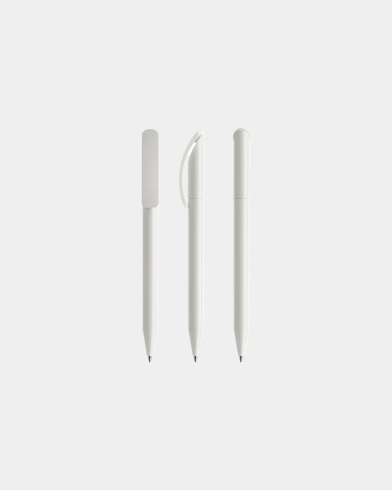 Stylo plastique éco Prodir DS3TPP Polished à personnaliser