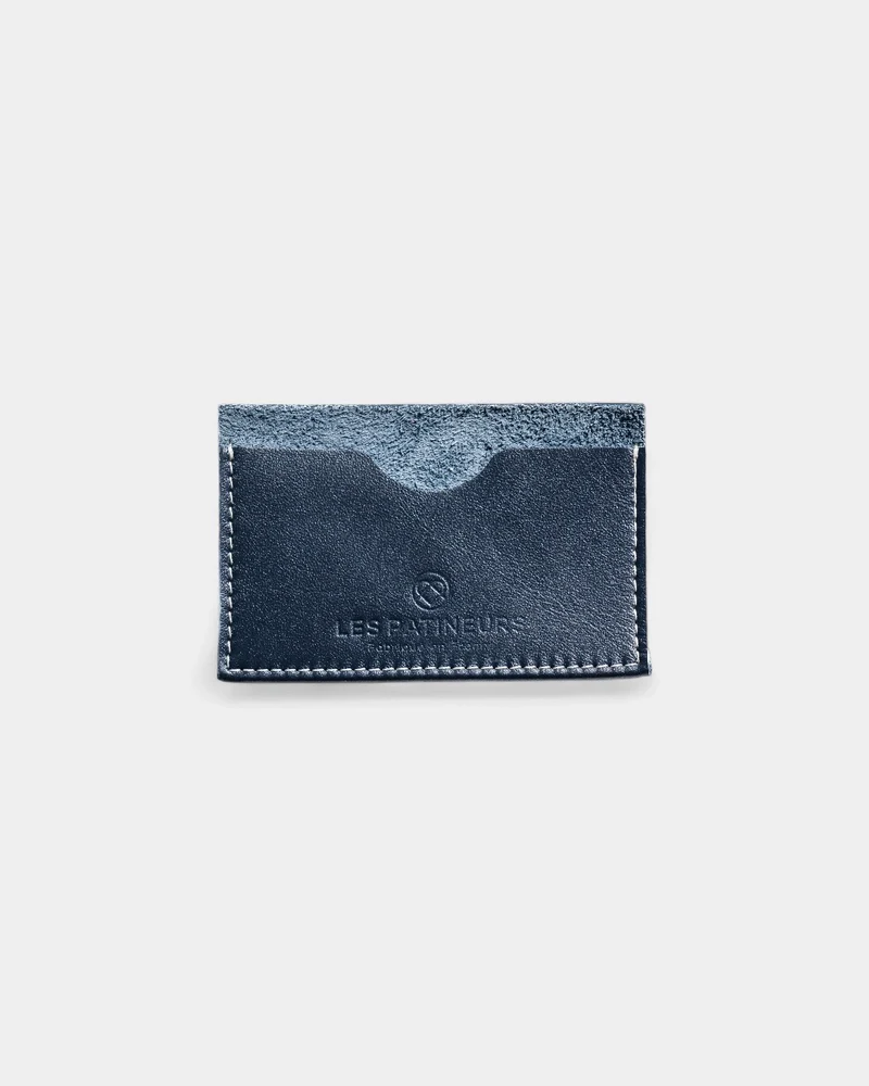 Porte-cartes en cuir à personnaliser