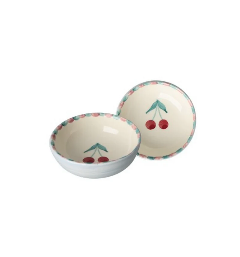 Bol dipping Cherries en céramique