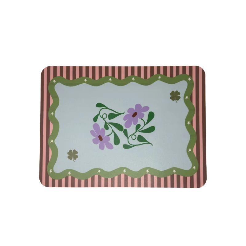 Set de table Bloomwish - 33 x 45 cm - Taupe