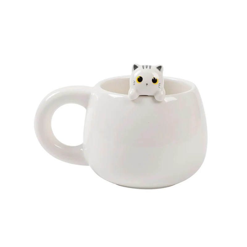 Mug Chat Blanc