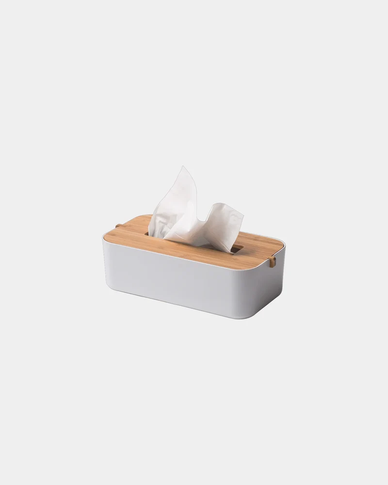 Boîte décorative en bambou Lexon Zen Tissue Box à personnaliser