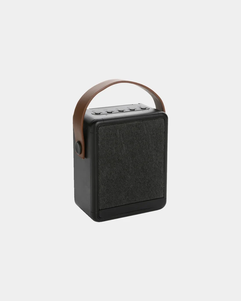Enceinte solaire 12W en plastique recyclé à personnaliser