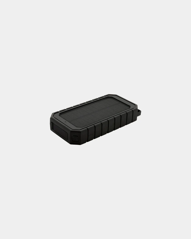 Powerbank solaire 10.000mAh et 10W en plastique recyclé à personnaliser