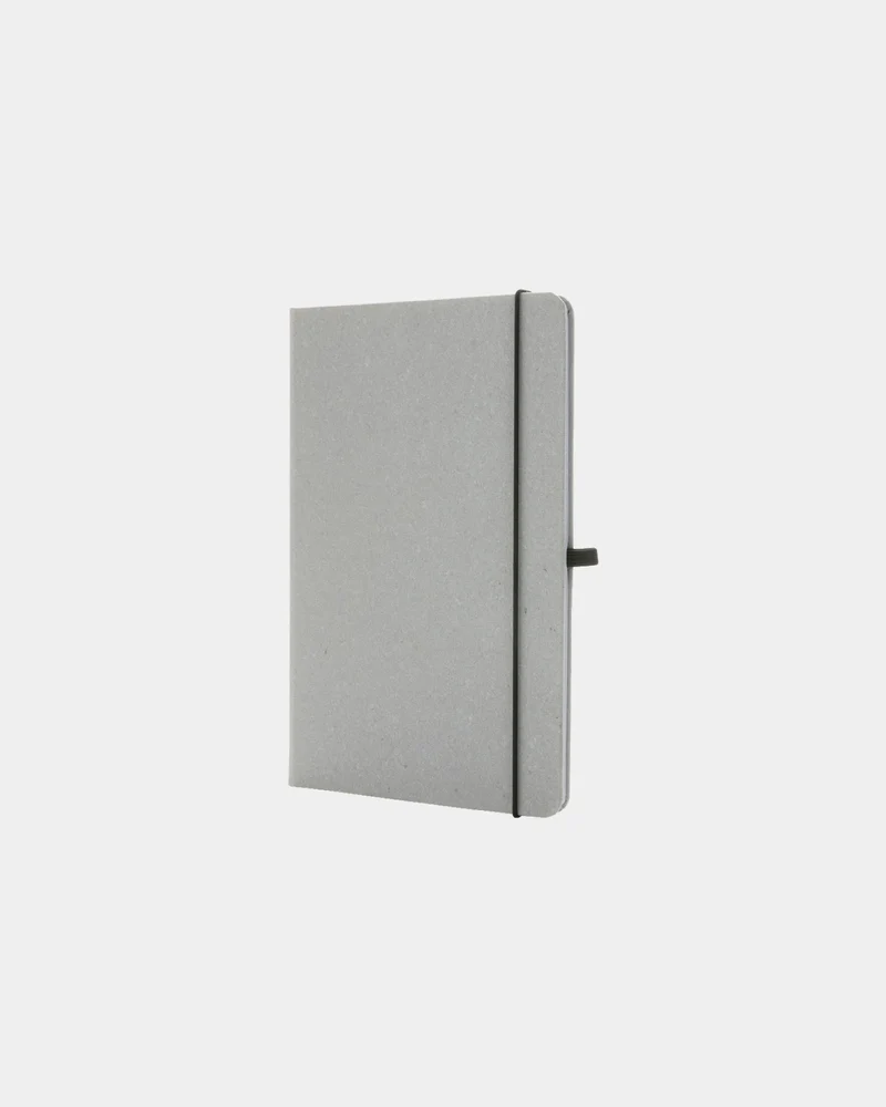 Carnet A5 cuir recyclé GRS à personnaliser