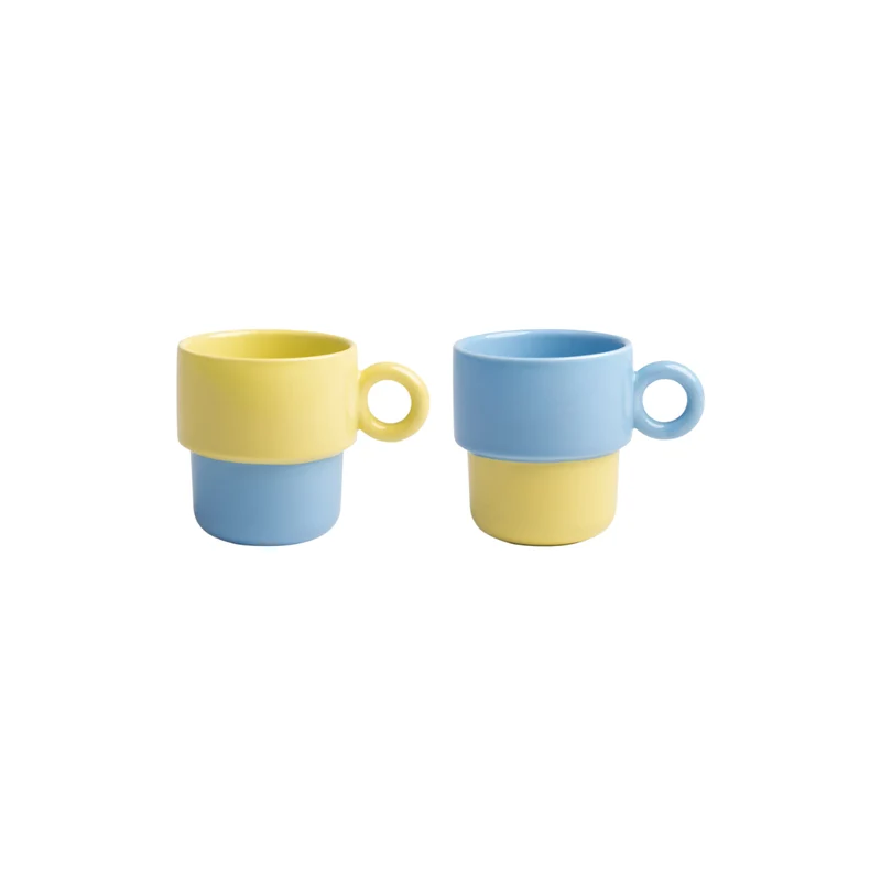 Set de 2 mugs Chiquito L - Blue