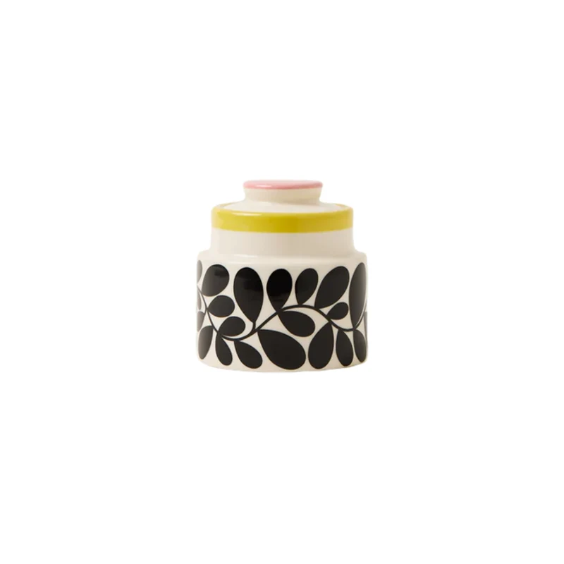 Sucrier Rayures Sycomore Jaune - Orla Kiely