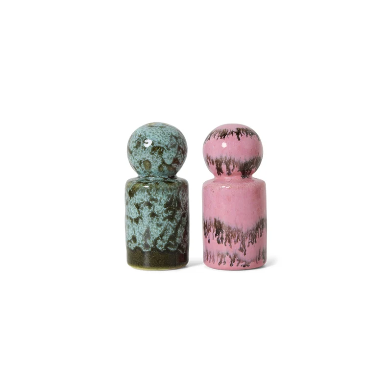 Salière & poivrière 70s Baroque