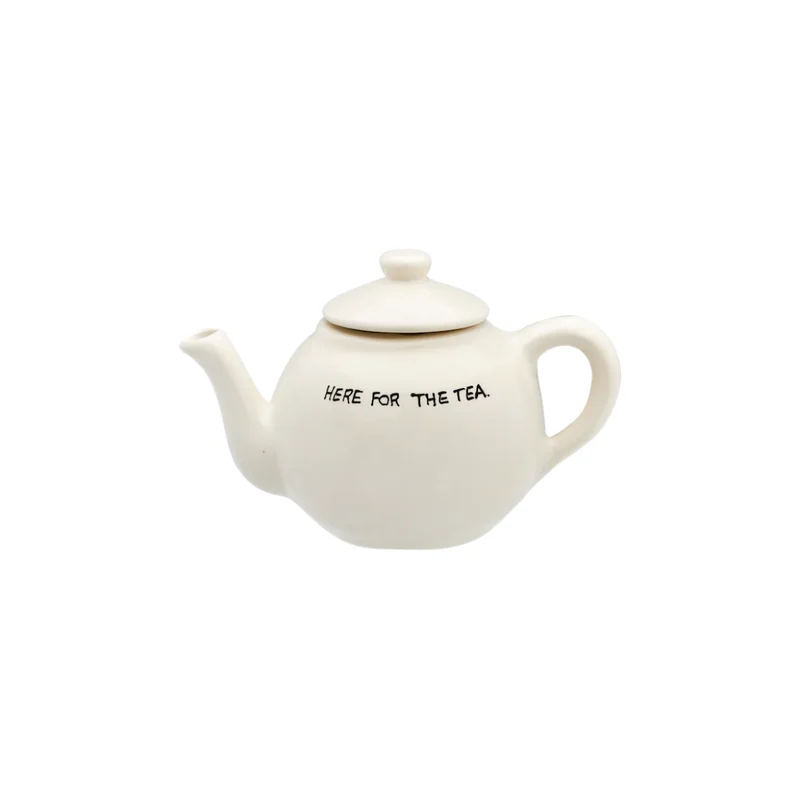 Théière Here For The Tea - Noir