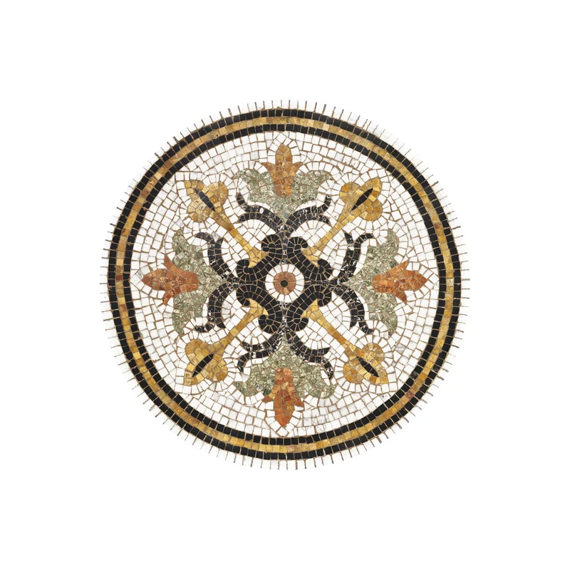 Set de table Vinyle Rond Mosaïque - Helena