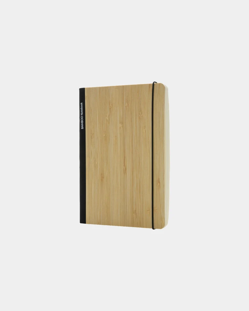 Carnet de notes FSC® bambou Scribe à personnaliser