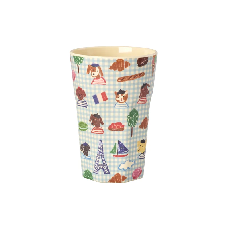 Tasse Melamine - Kids in Paris Tall