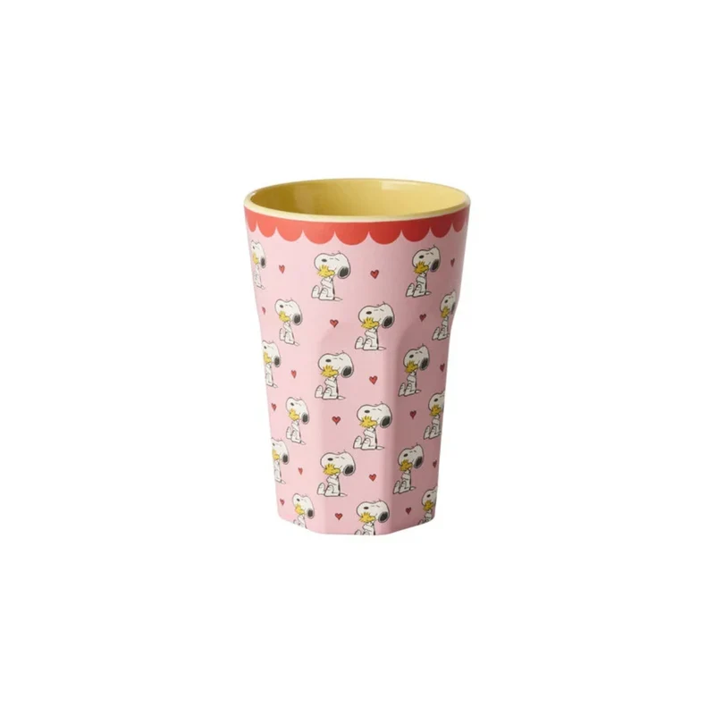 Tasse Snoopy en mélamine - Pink Tall 400 ml