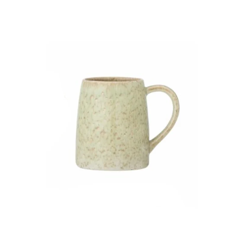 Mug Winnie Multicolore - Grès - Vert et Beige