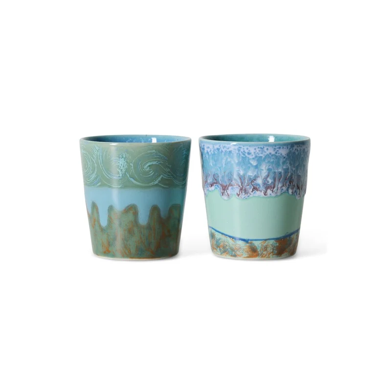 Set de 2 tasses à café 70s Van Gogh - Self Portrait
