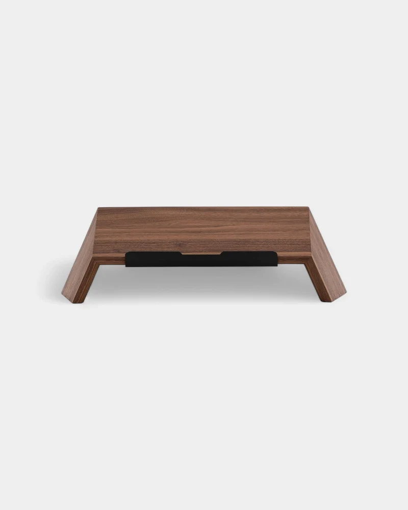 Support d'ordinateur en bois personnalisable