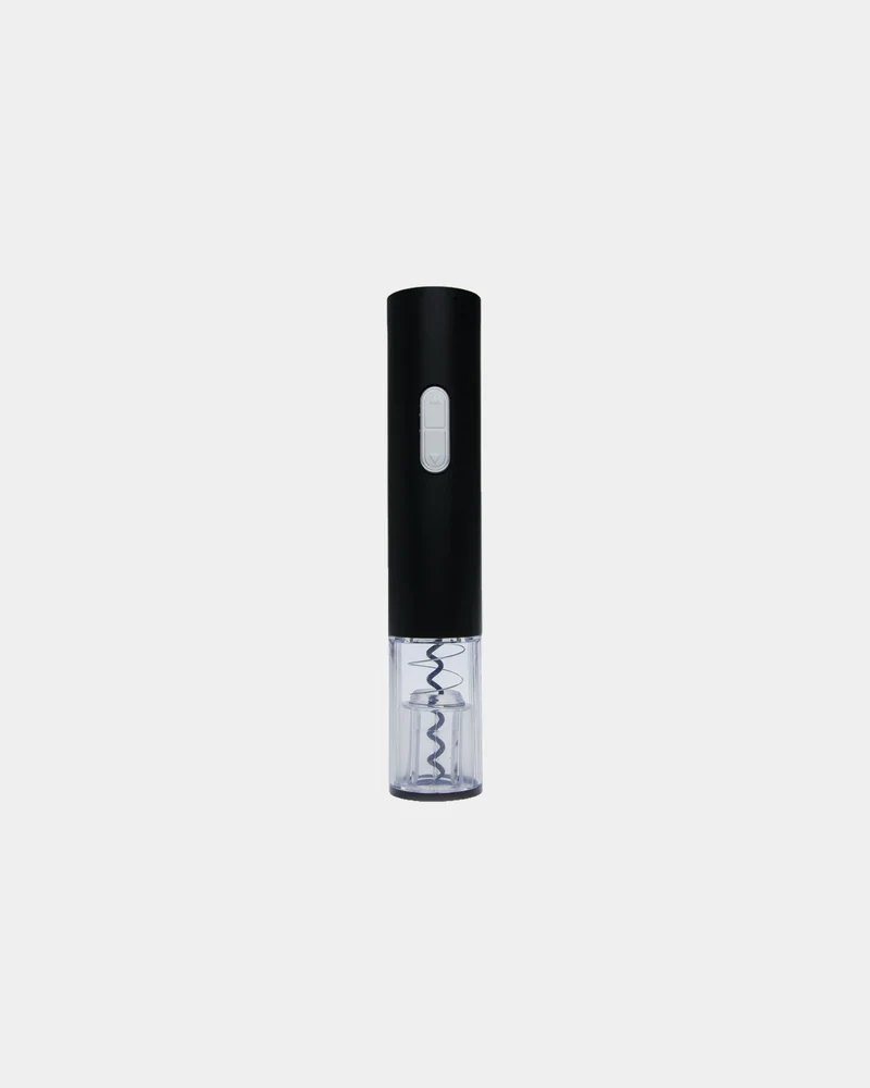 Tire-bouchon électrique ABS noir à personnaliser