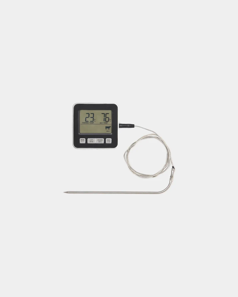 Thermomètre inox Vinga Hays à personnaliser