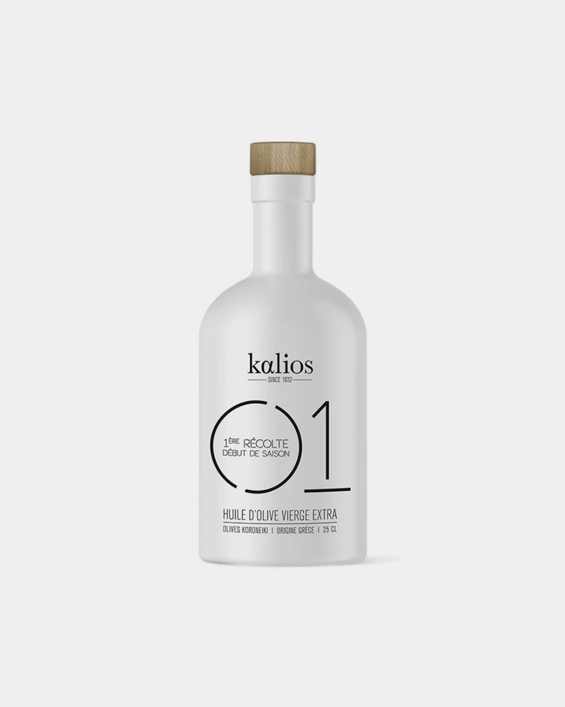 Bouteille d'huile d'olive extra vierge à personnaliser