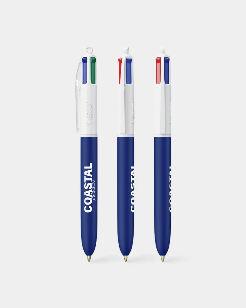 Stylo BIC® 4 couleurs Made in France à personnaliser