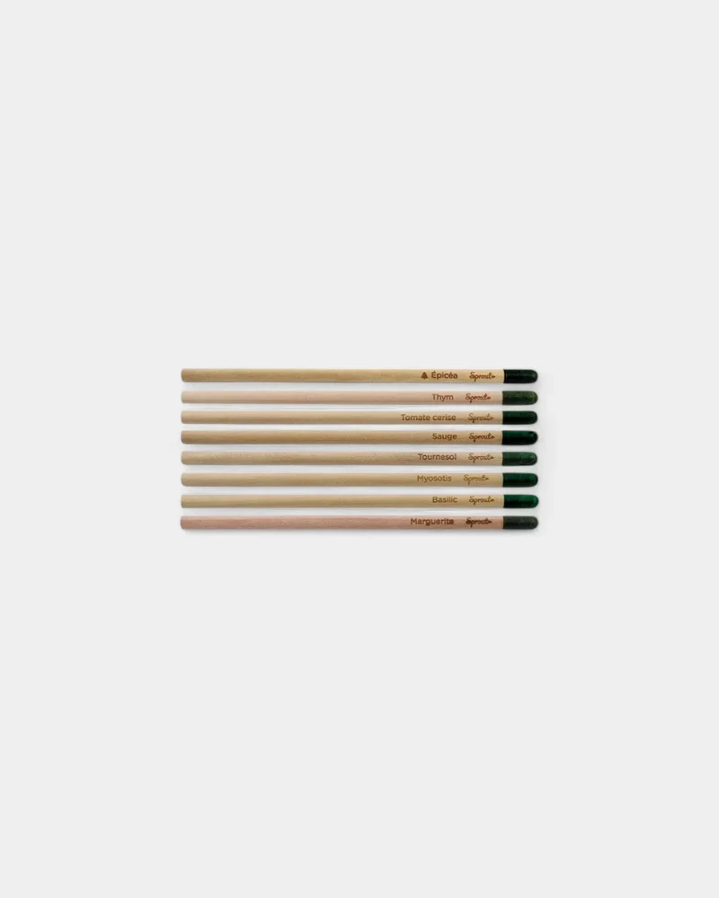 Crayons à planter et à personnaliser