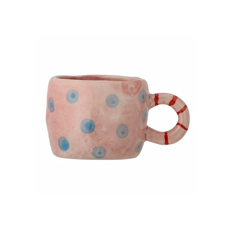 Tasse Nini en Grès - 7 cm x h 6 cm - Rose