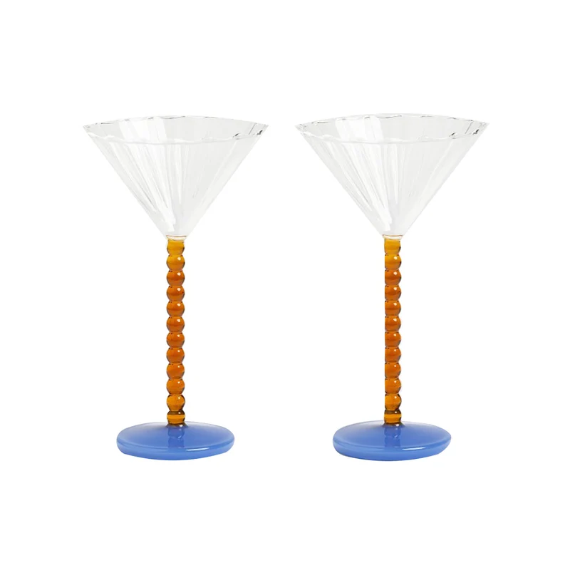 Set de 2 Coupes Perle - Ambre