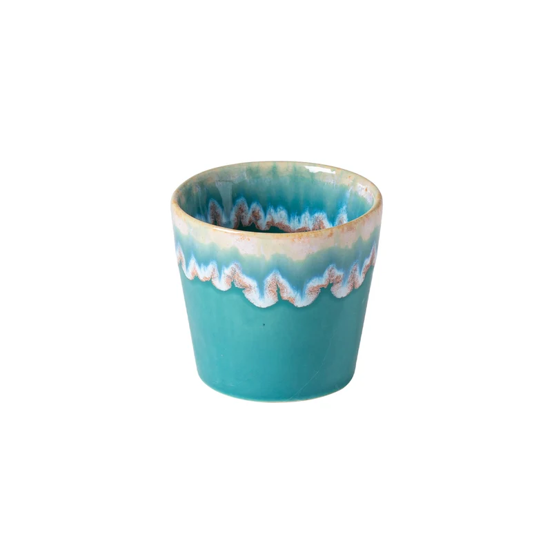 Tasse Espresso Grespresso en grès céramique - Turquoise
