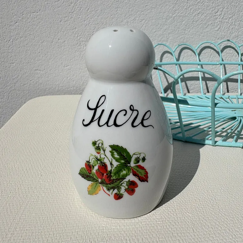 Sucrier en porcelaine