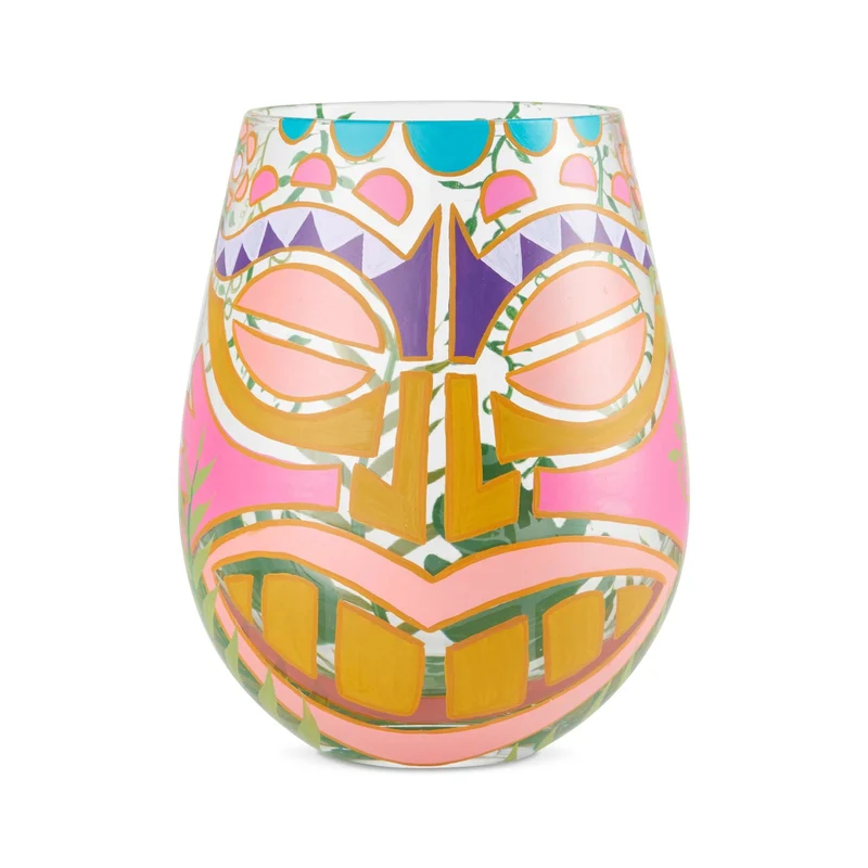 Tiki, Too Stemless Wine Glass by Lolita®