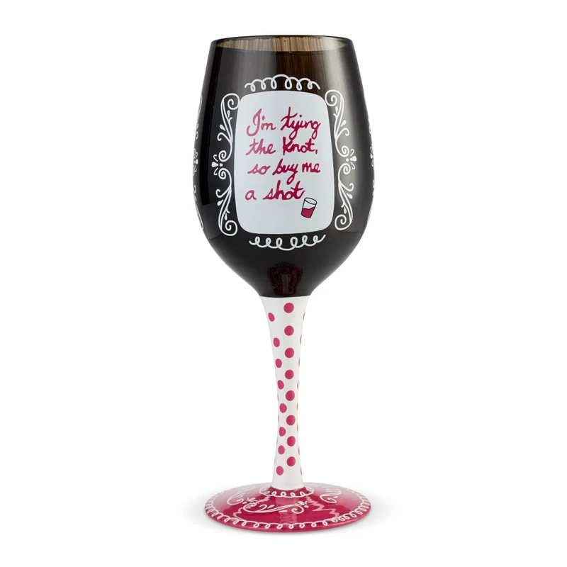 Bachelorette Wine Glass by Lolita®