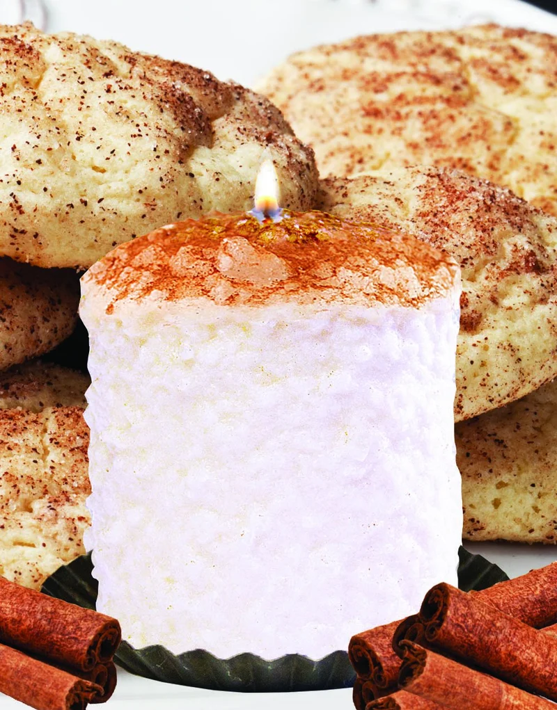 Snickerdoodle Scented Hearth Candle