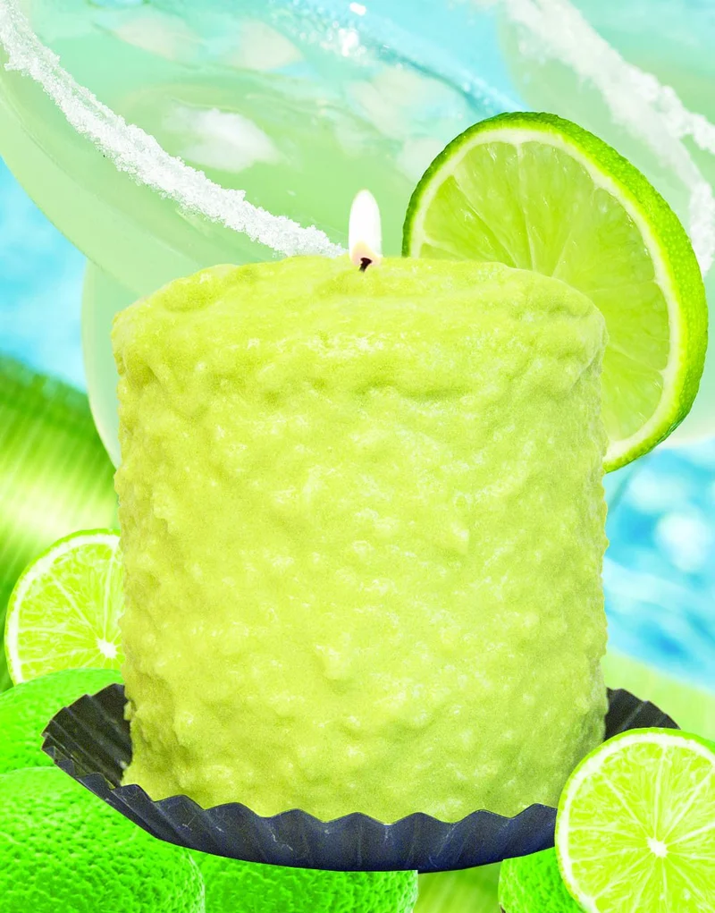 Lime Margarita Scented Hearth Candle