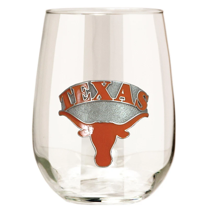 Texas Longhorns Stemless Wine Glass - (Set of 2)