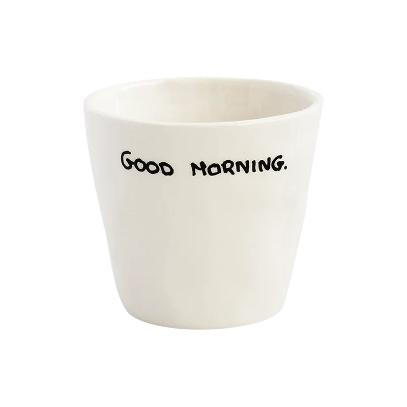 Tasse Expresso Good morning - Blanc