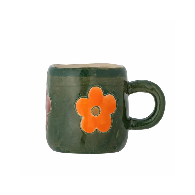 Tasse Addy en Grès - ? 5.5 cm x l 6.5 cm - Vert