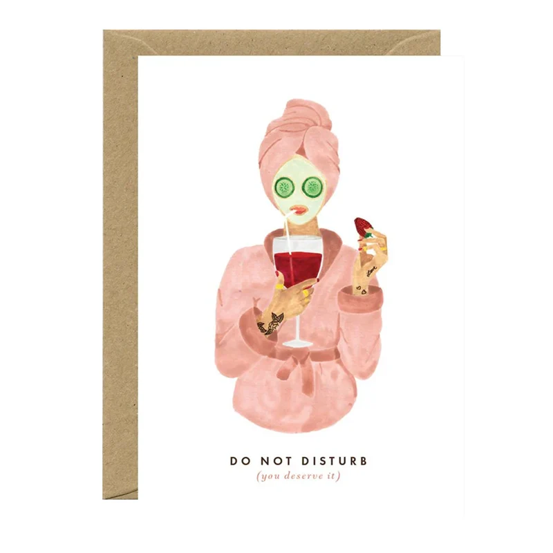 Carte de v?ux Do Not Disturb