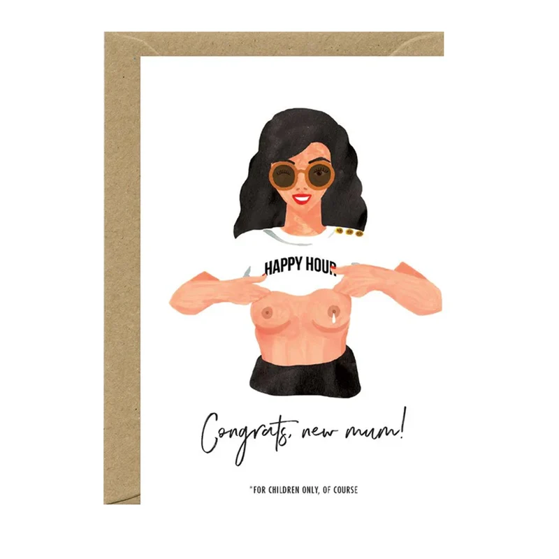 Carte de voeux Congrats New Mum