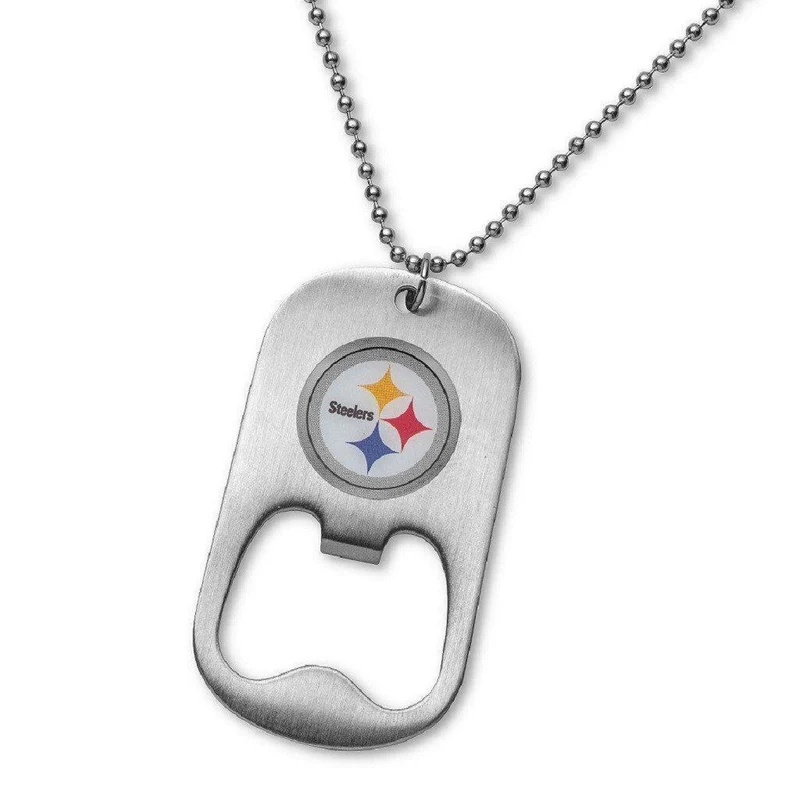 NFL Personalized Necklace Bottle Opener