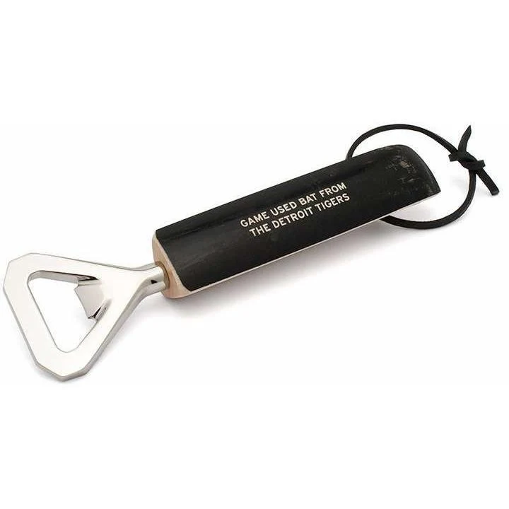 Detroit Tigers Game Used Baseball Bat Bottle Opener