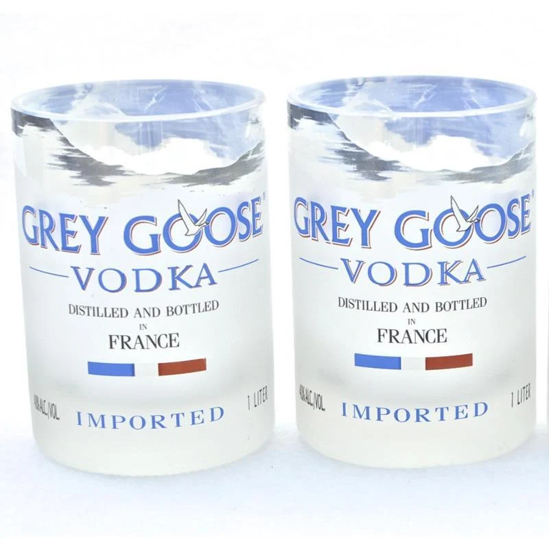 Grey Goose Rocks Glasses - Boxed Set of 2