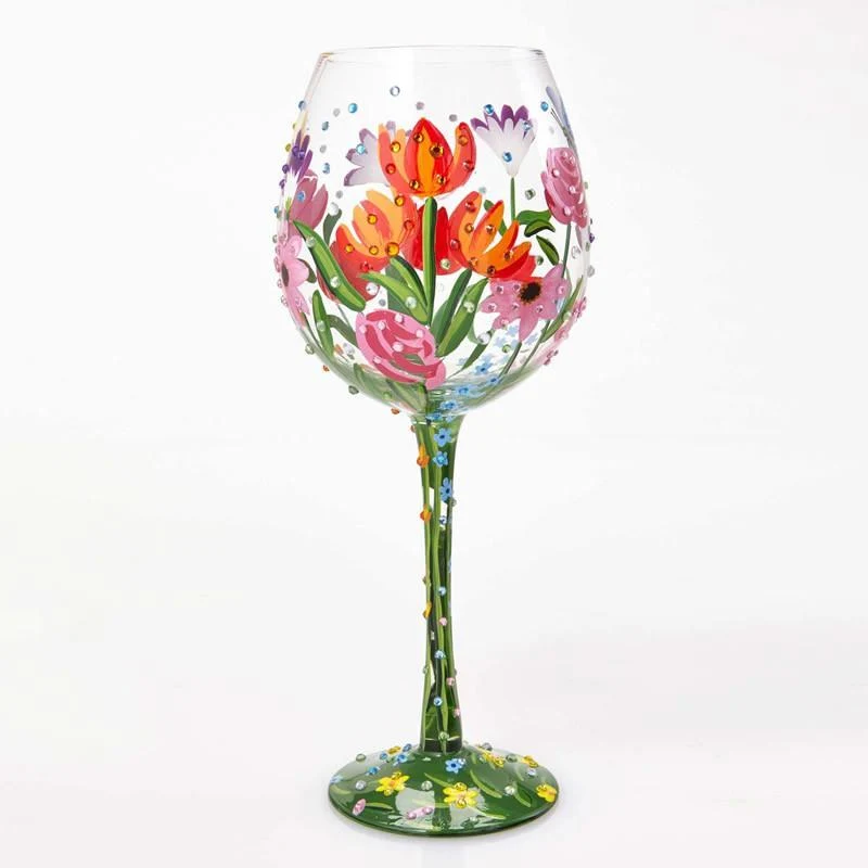 Spring Bling Super Bling Wine Glass by Lolita®