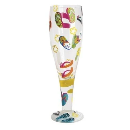 Flip Flops Sexy Pilsner Glass by Lolita®