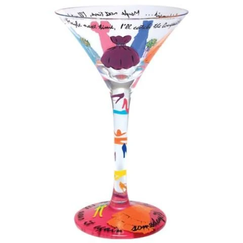 Always A Bridesmaid Martini Glass by Lolita®