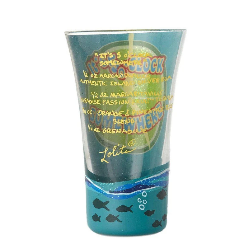 Margaritaville "It's 5 O'Clock Somewhere" Shot Glass by Lolita®