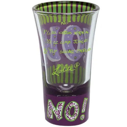 "No" Party Shot Glass by Lolita®