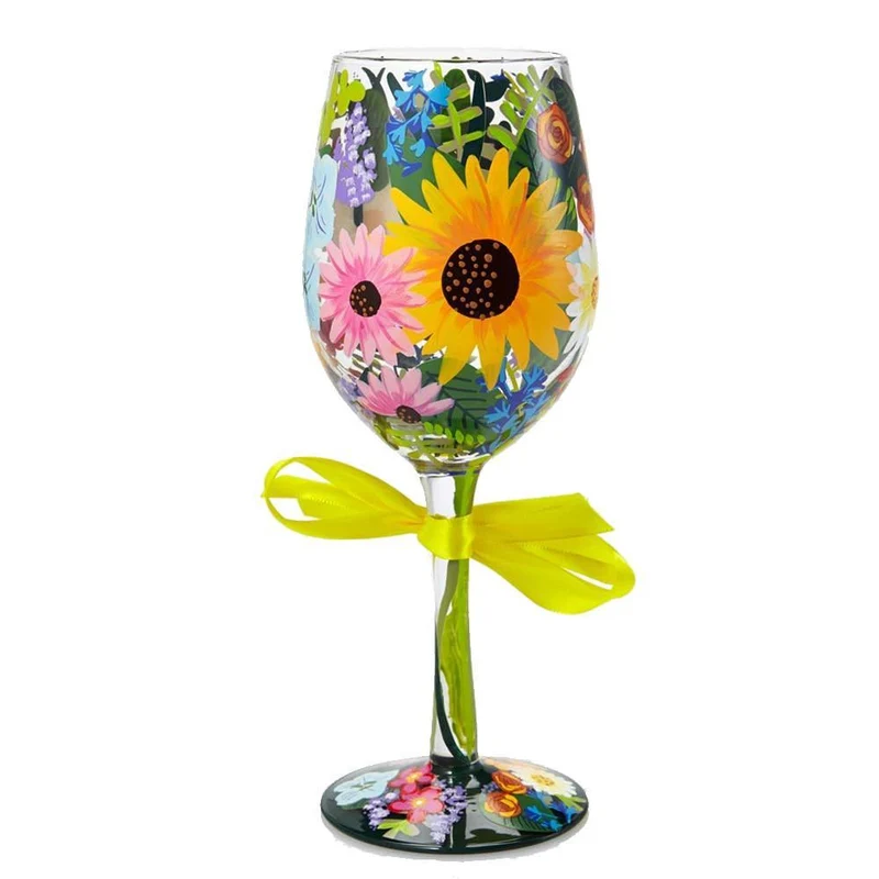 Wildflowers Wine Glass by Lolita®