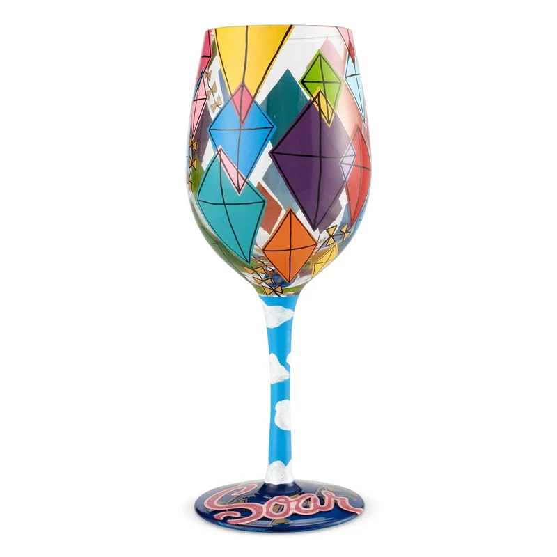 Time to Soar Wine Glass by Lolita®