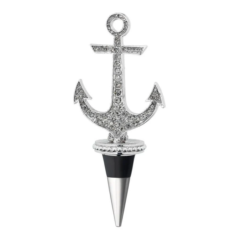 Enameled Anchor Bottle Stopper